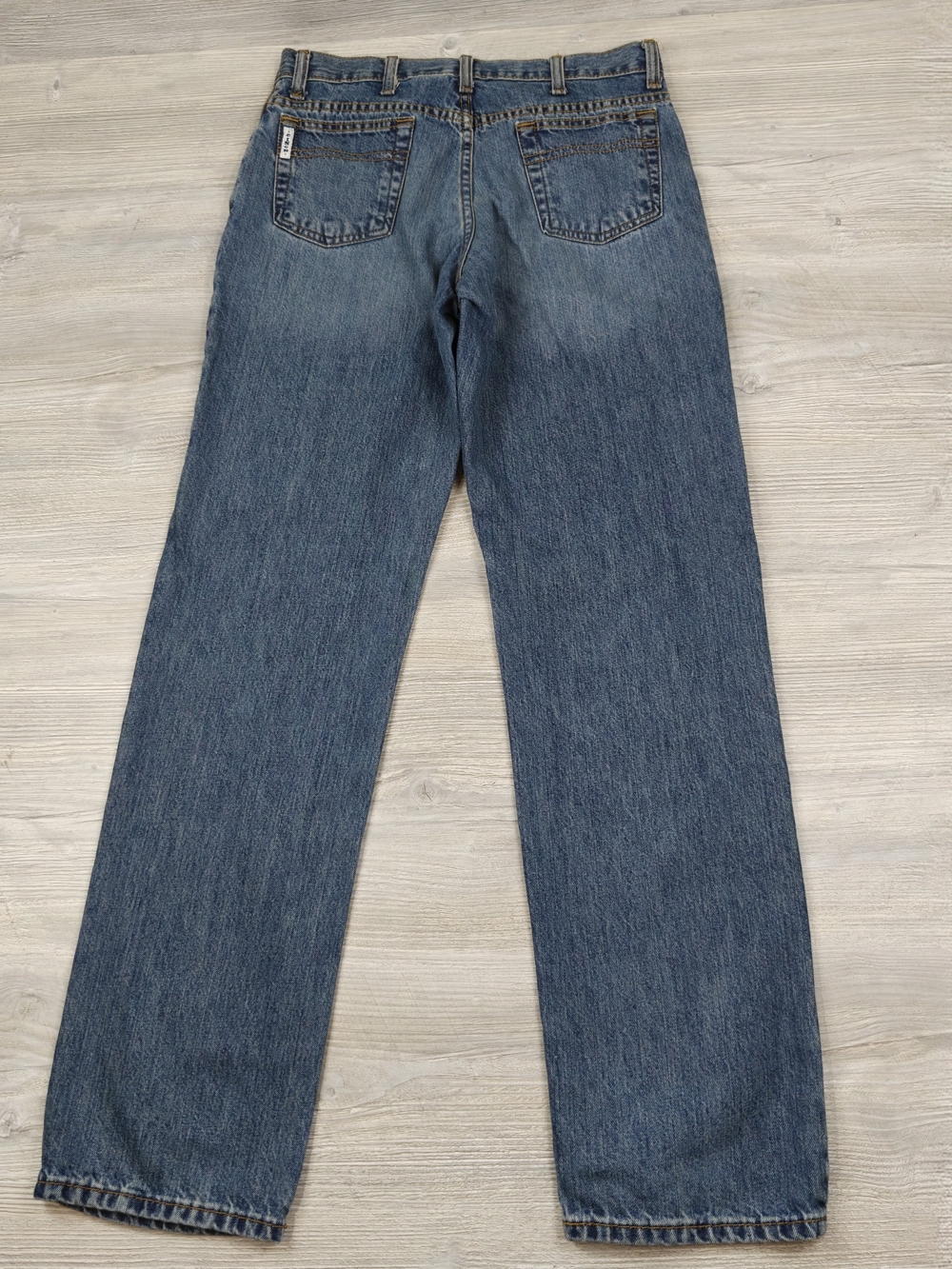 Classic Men's Blue Straight-Leg Jeans
